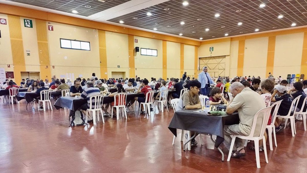 Les partides es van jugar al pavelló firal diumenge passat. - J.ANDRÉS