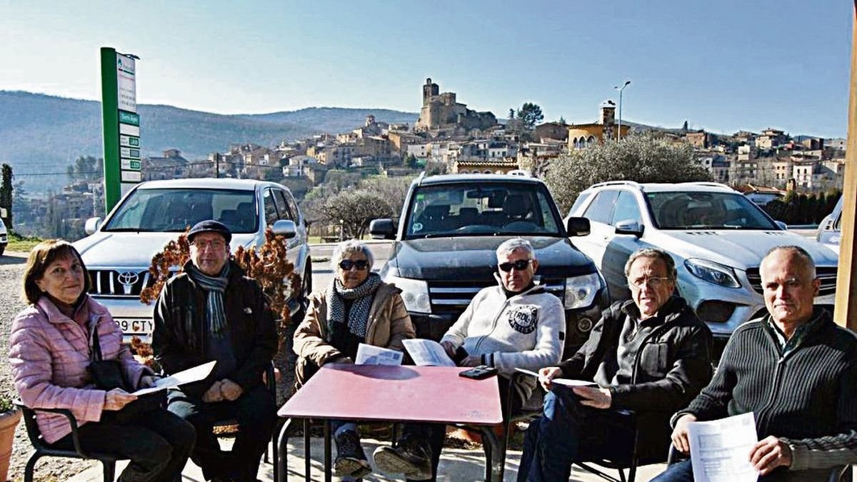 Damnificats d’Elèctrica del Montsec en una imatge d’arxiu.; Array