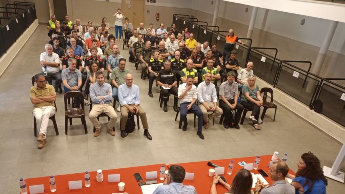 Protección Civil  y Agricultura presentaron el plan de seguridad a las autoridades locales en junio. - E.B.D.