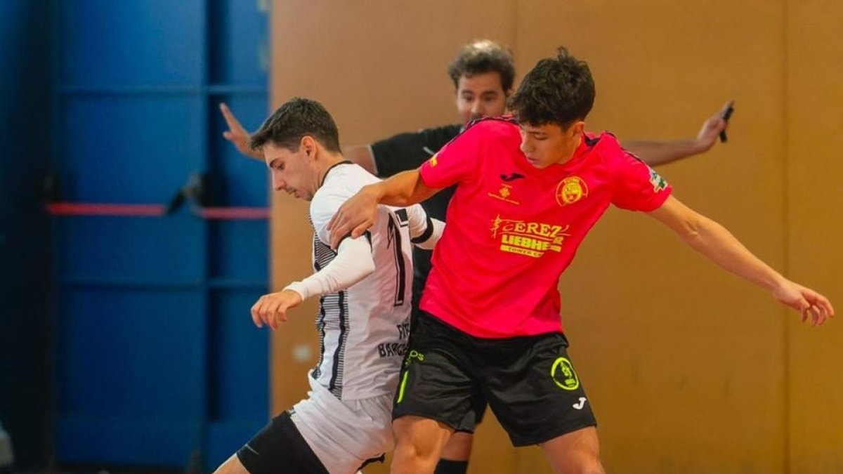 Una jugada de l’equip d’un partit de la passada temporada. - PAU MOLINS