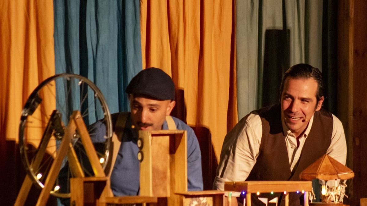 Los riojanos Feriantes, durante su espectáculo. - GERARD HOYAS