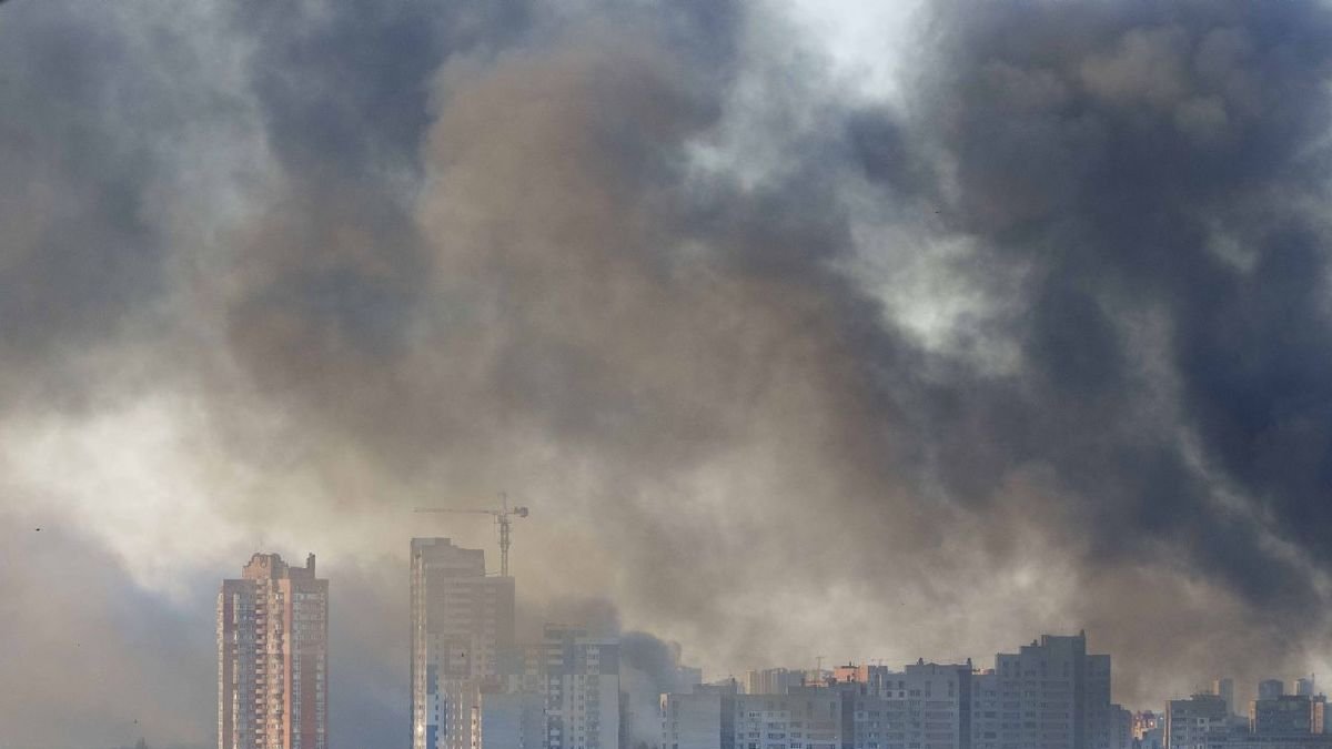 Divendres Rússia va llançar un massiu atac contra Kíiv. - EUROPA PRESS