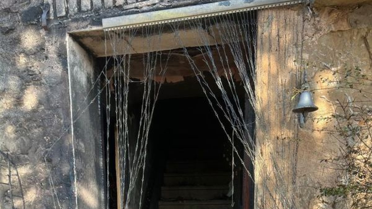 Danys en una casa de Vilamajor, a Cabanabona. - FINA GÓMEZ