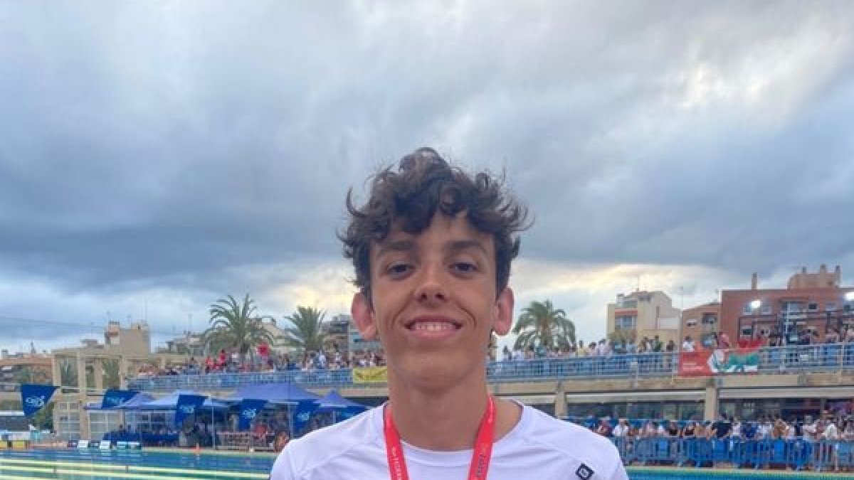 Joel Farré, del CEN Balaguer, se colgó un oro.