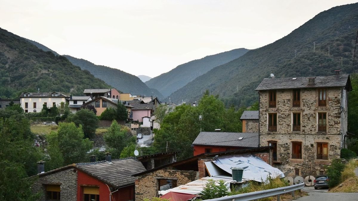 Imagen del pueblo de Anserall, que tendrá una nueva captación de agua.; Array