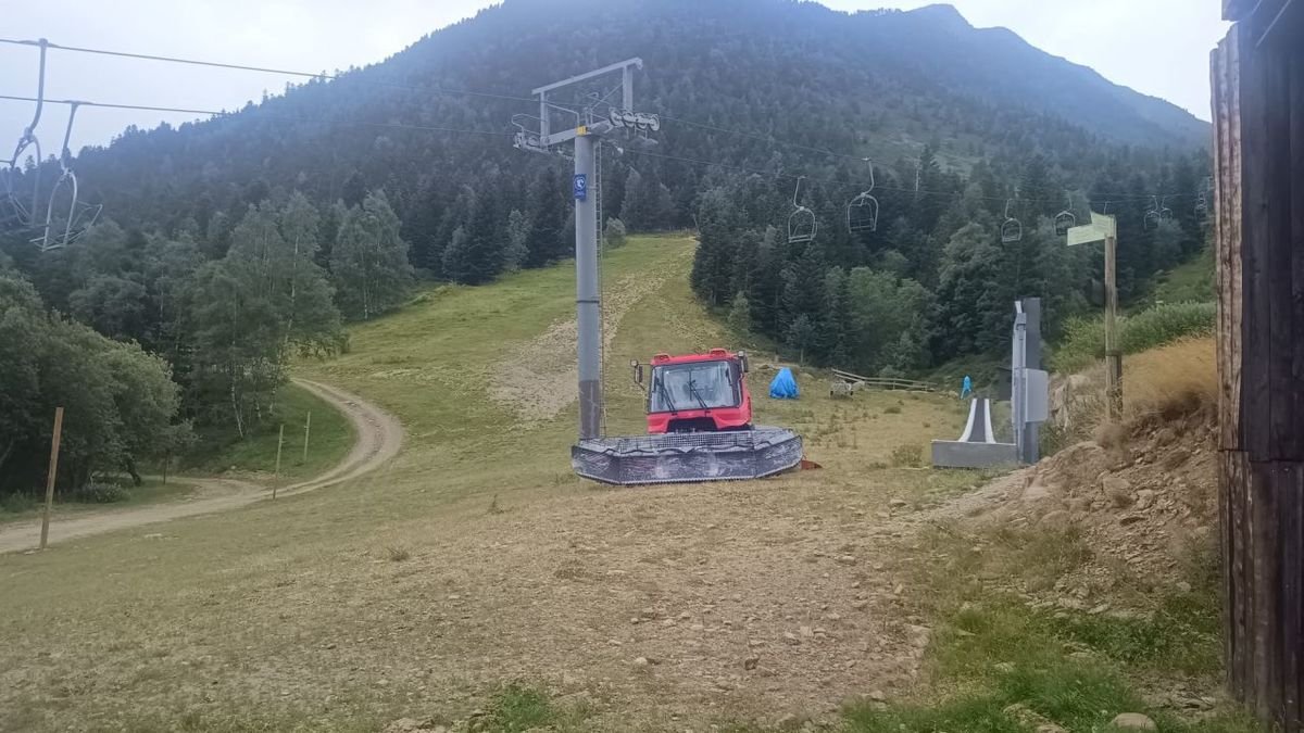Imatge de l’estació de Tavascan la setmana passada. - TAVASCAN