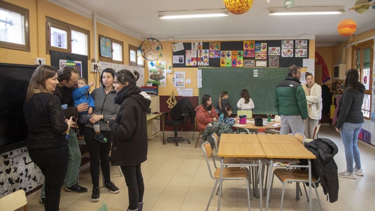 Jornada de portes obertes a l’escola de Maldà al març. - LAIA PEDRÓS