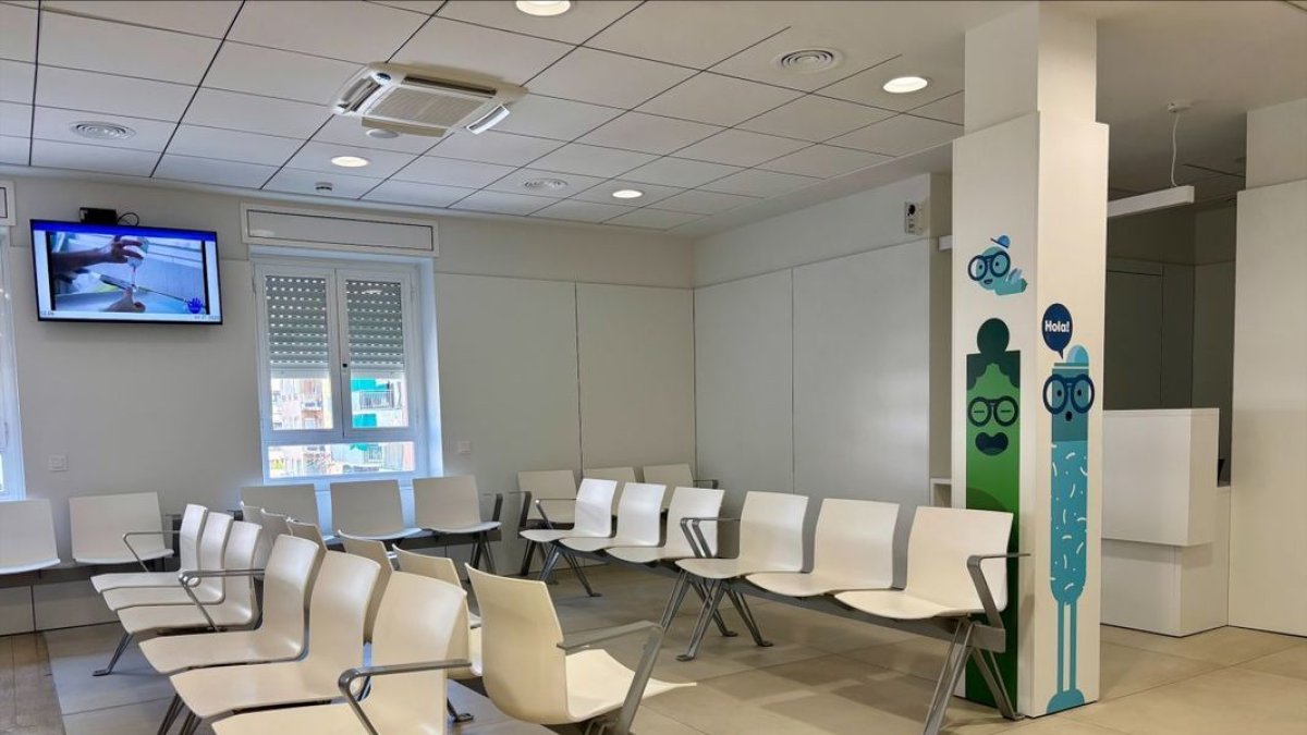Nova sala d’espera reservada per a Pediatria al CAP d’Urgències. - ICS LLEIDA