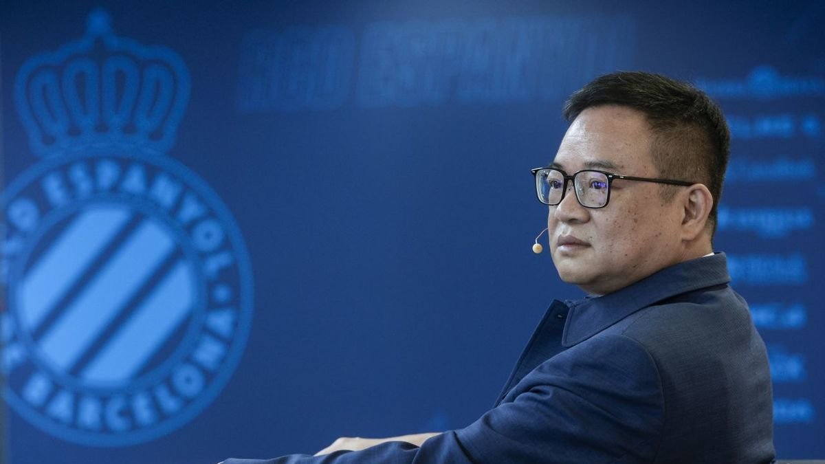 El presidente del Espanyol, Chen Yansheng, en imagen de archivo. - EFE
