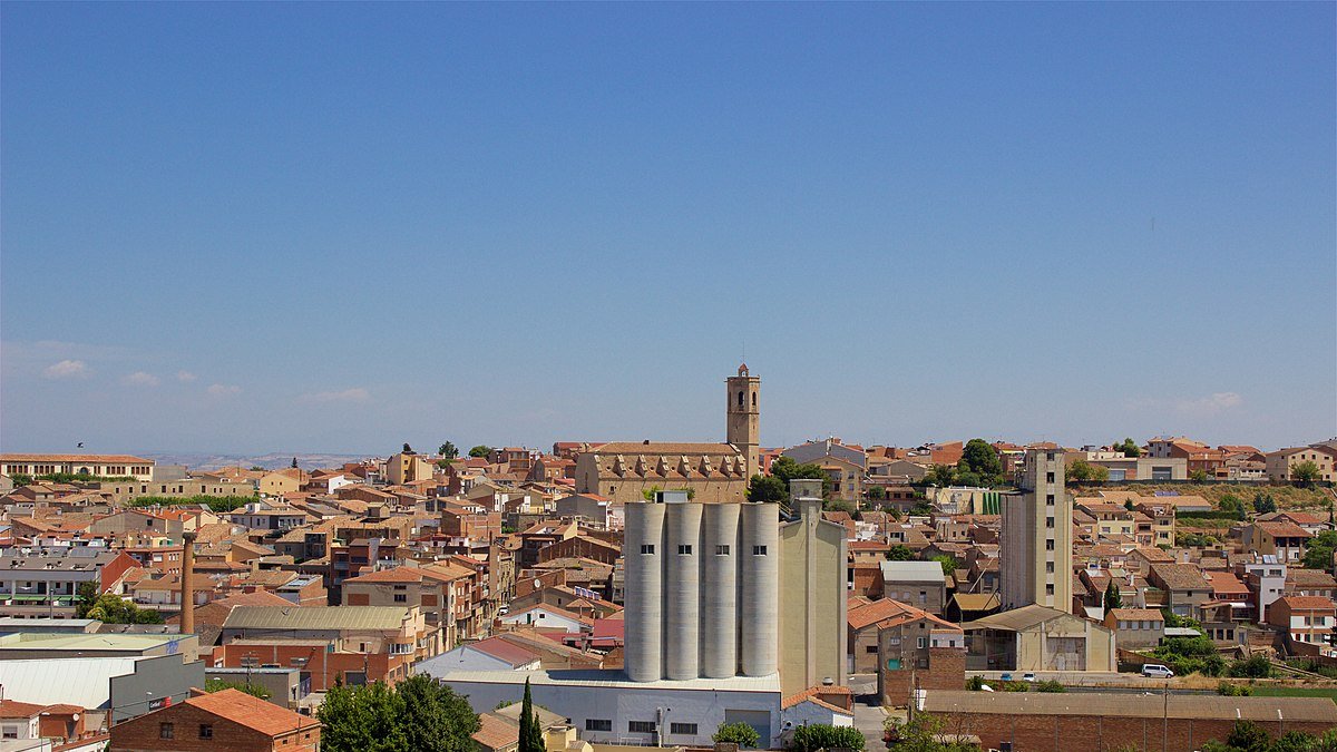 Vista de Bellpuig.