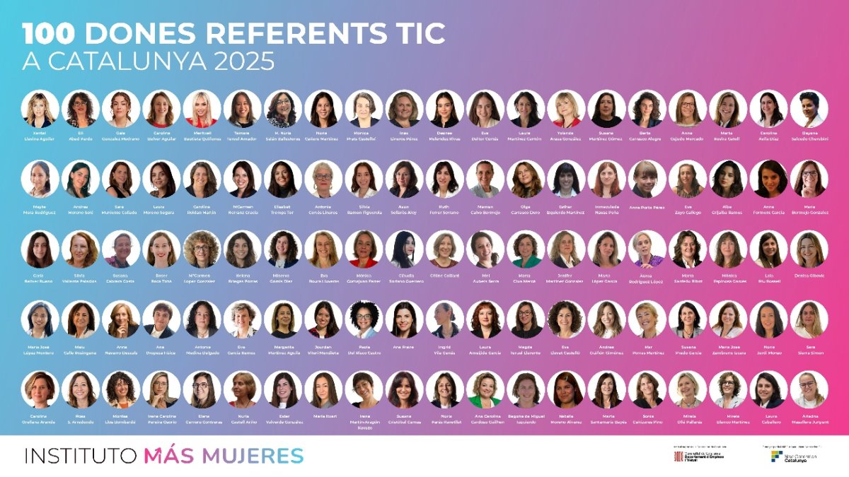 100 dones referents en el sector TIC.