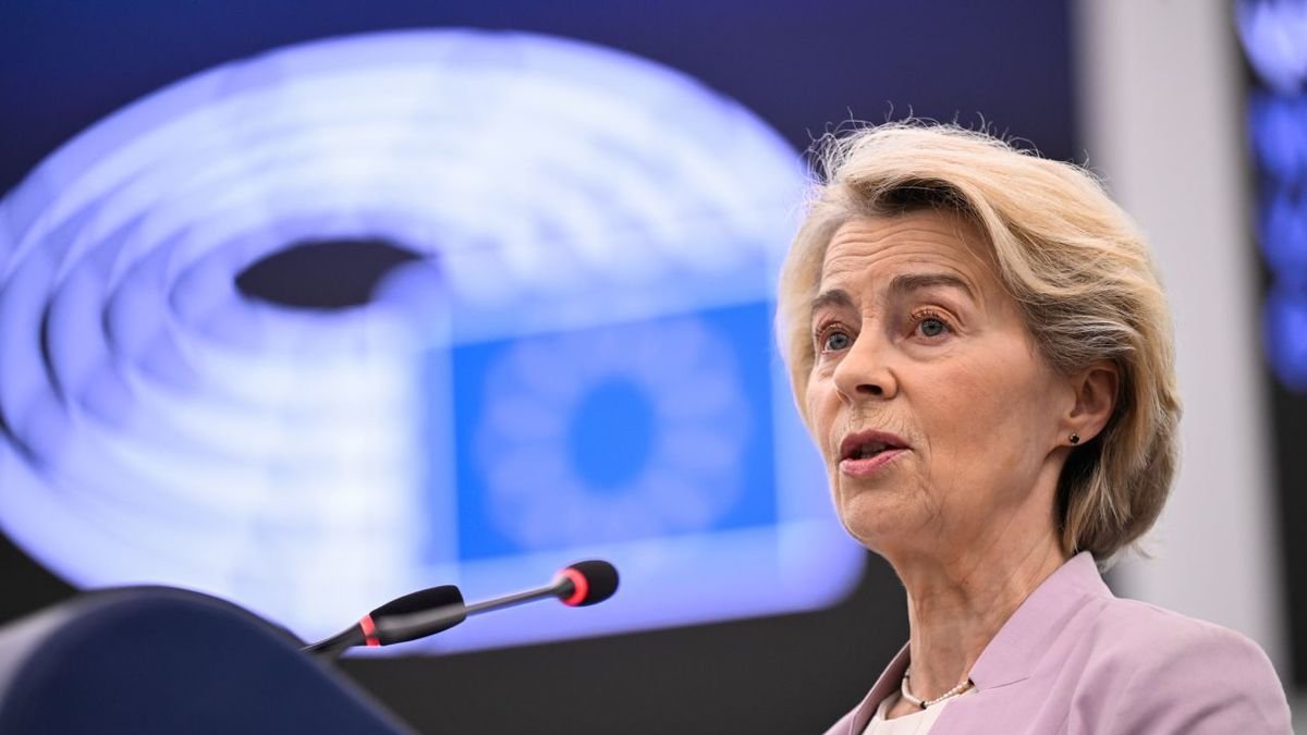 La presidenta de la Comisión Europea, Ursula Von der Leyen. - ACN