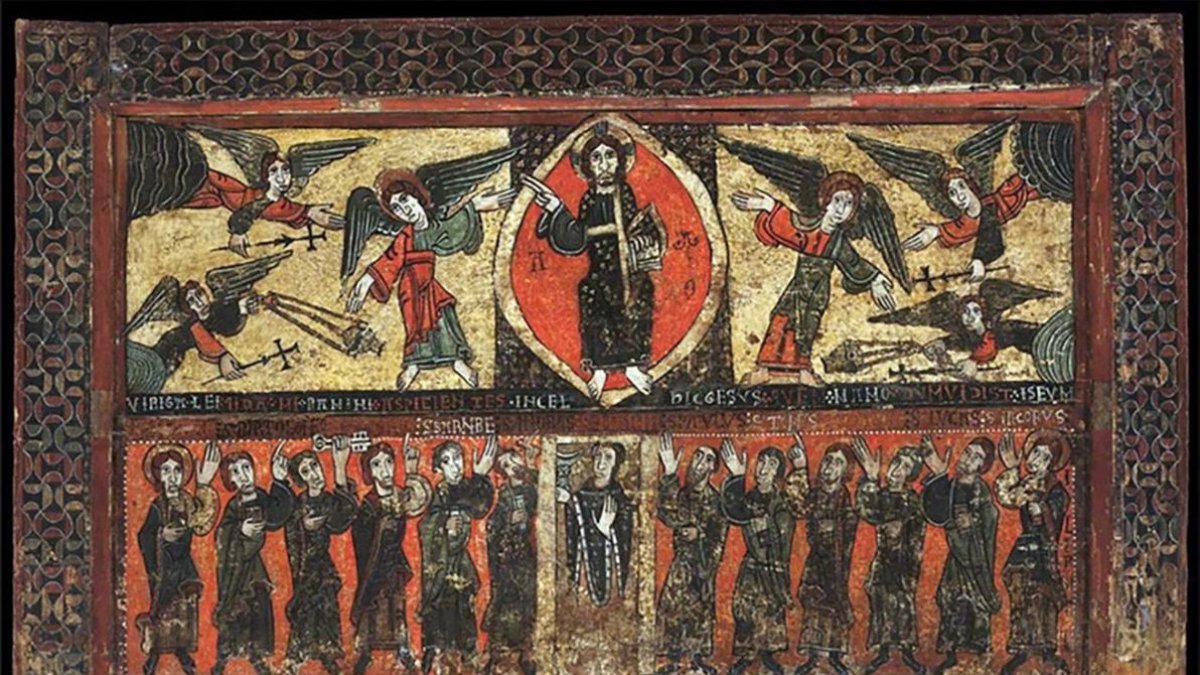 El original del frontal de altar románico está en un museo de EEUU. - WORCESTER ART MUSEUM, MASSACHUSETTS