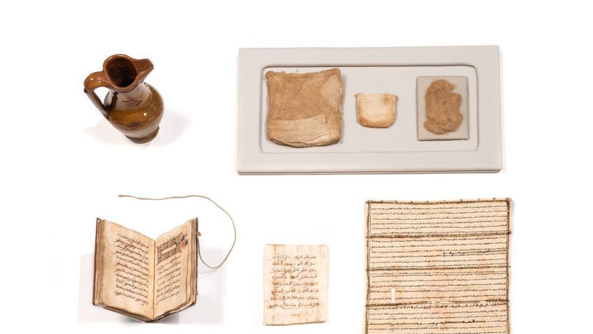 Conjunt d’objectes que formen l’anomenada Ocultació de Seròs. - MUSEU DE LLEIDA