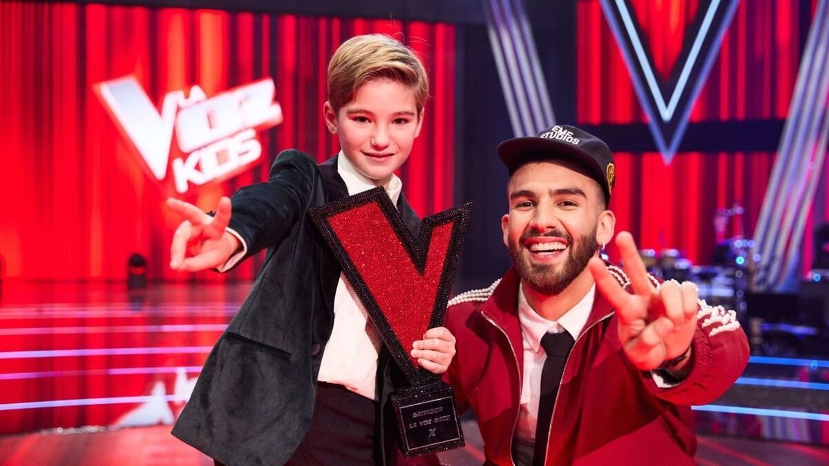 El joven ganador de ‘La Voz Kids’ - ATRESMEDIA