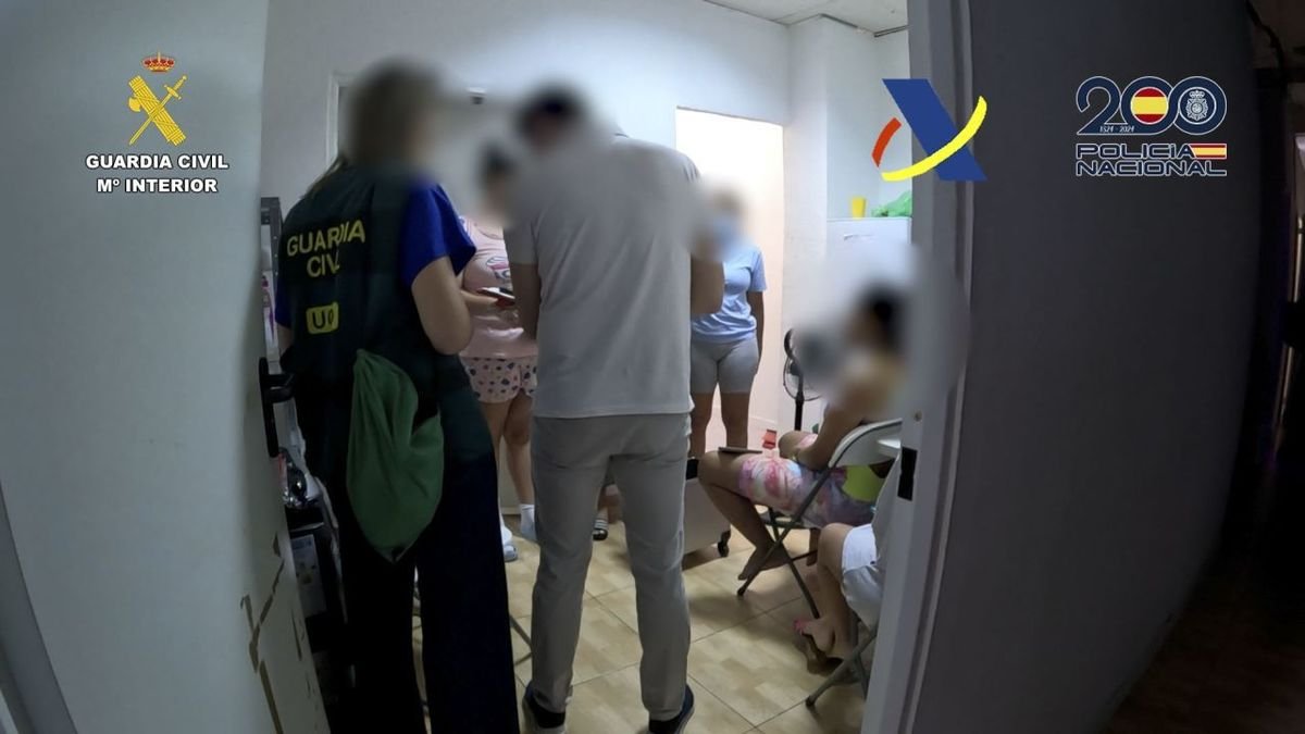 Uno de los inmuebles convertidos en prostíbulo. - EFE