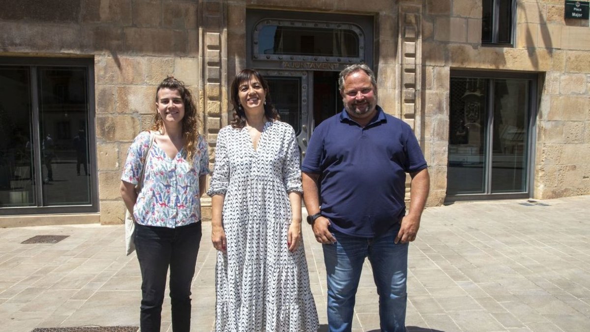 CUP, ERC y PSC reeditaron el gobierno de coalición en junio de 2023. - LAIA PEDRÓS