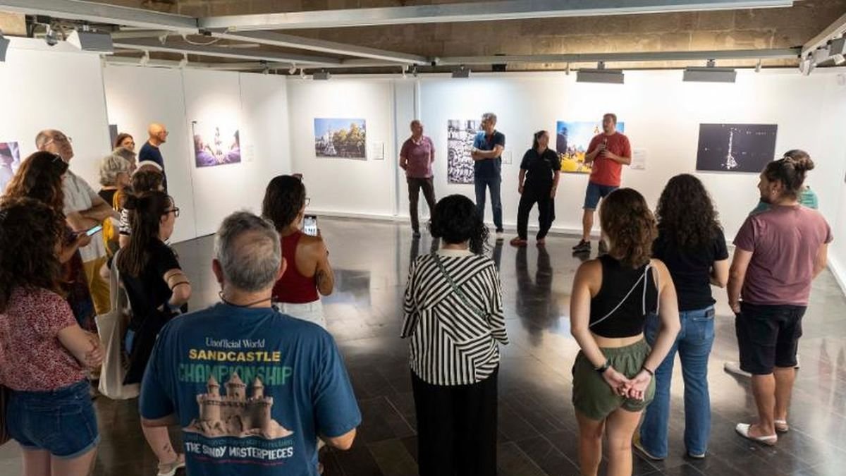 Imagen de la inauguración ‘Som patrimoni. Som castells’. - IEI