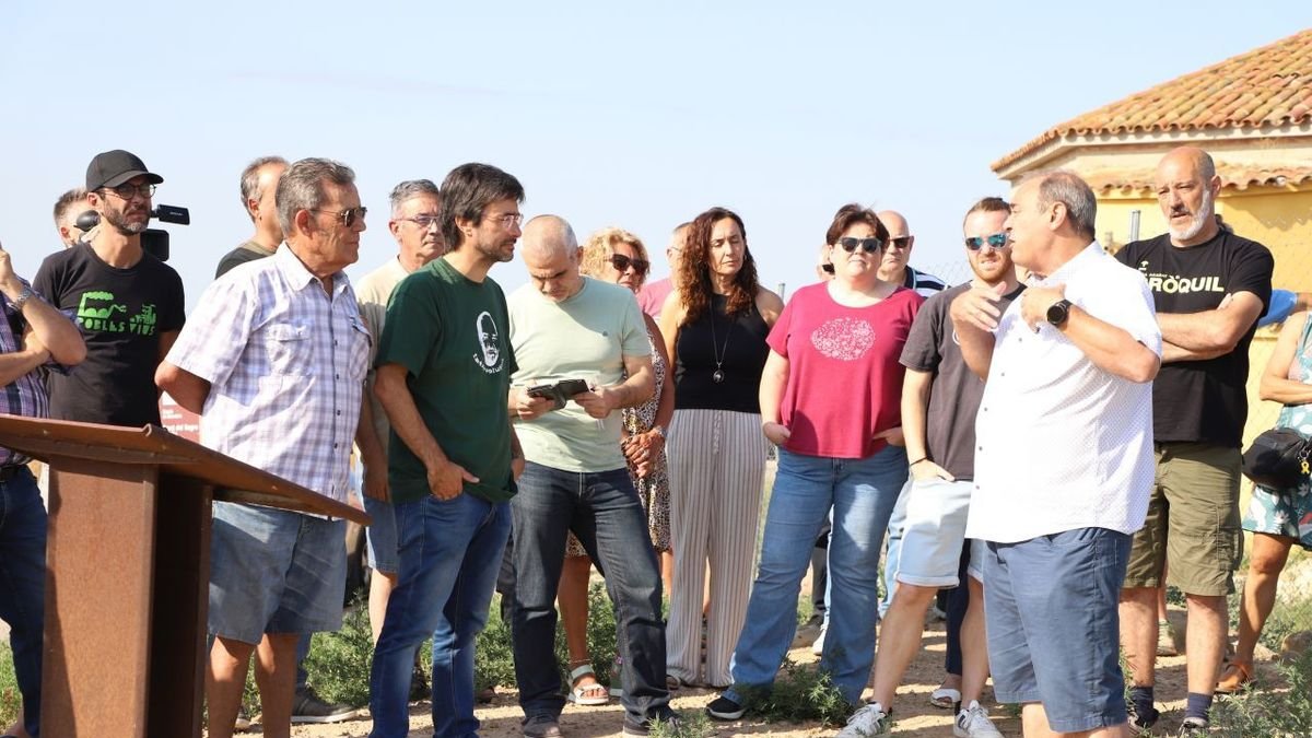 La protesta de alcaldes y ediles el pasado 15 de julio. - MAGDALENA ALTISENT