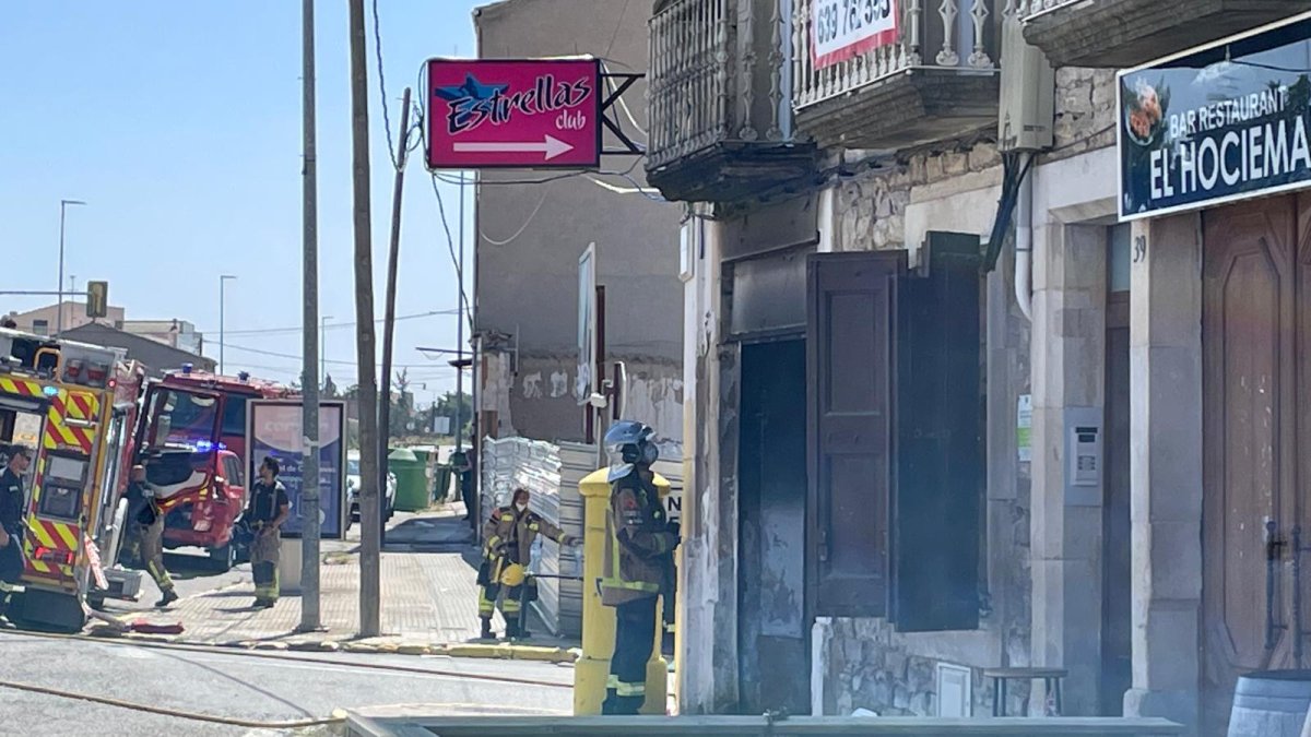 Imatge del lloc dels fets a Bellpuig.