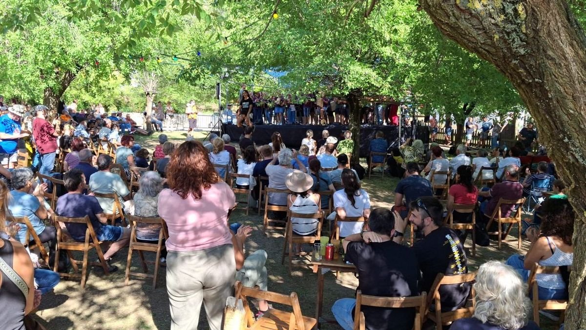 El programa de ayer también incluyó conciertos durante el día. - J.B.