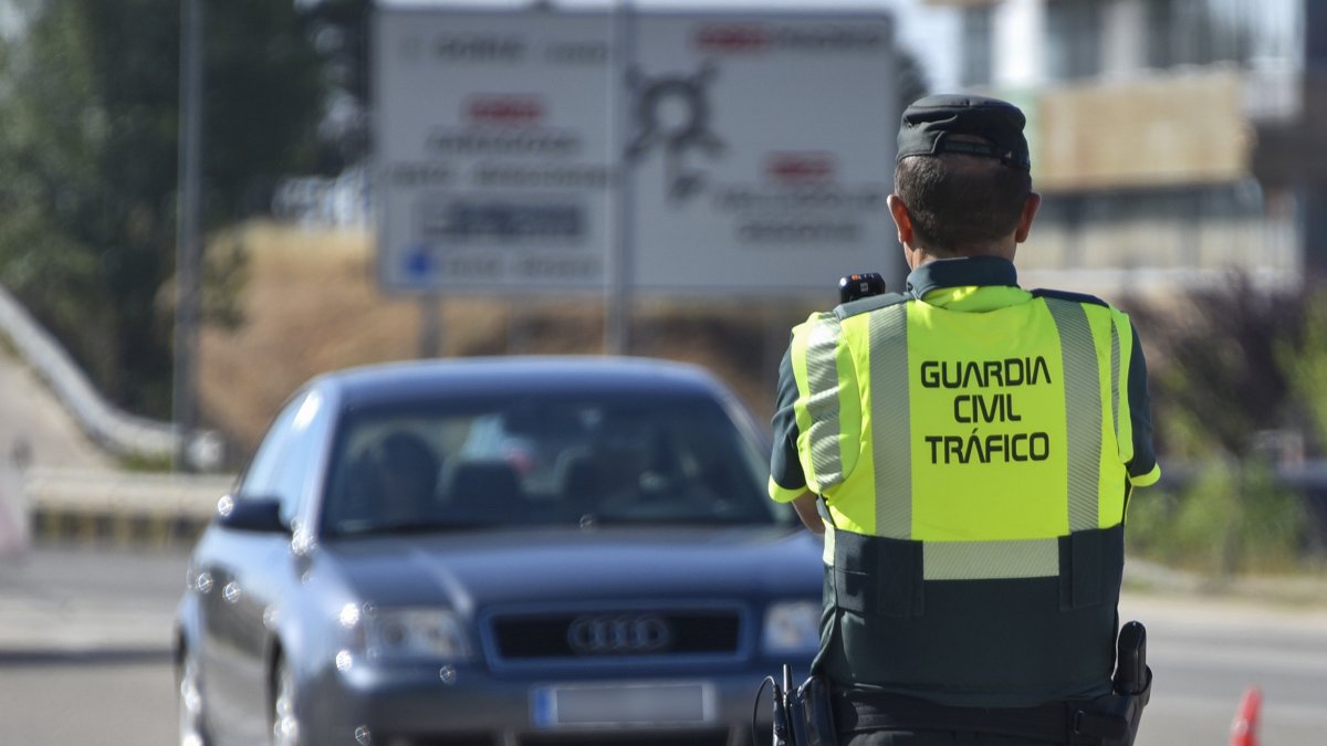 Control del consumo de drogas y alcohol al volante. Efe/Wifredo García.