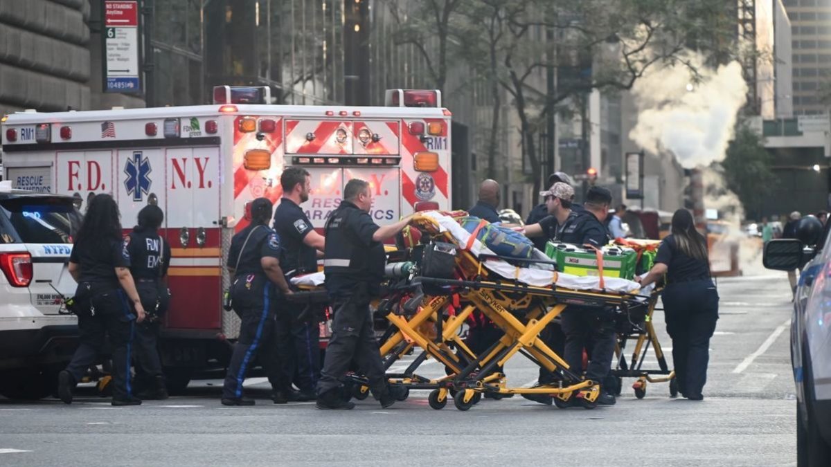 Masacre tras un tiroteo en el centro de Manhattan - EUROPA PRESS / CONTACTO / KYLE MAZZA