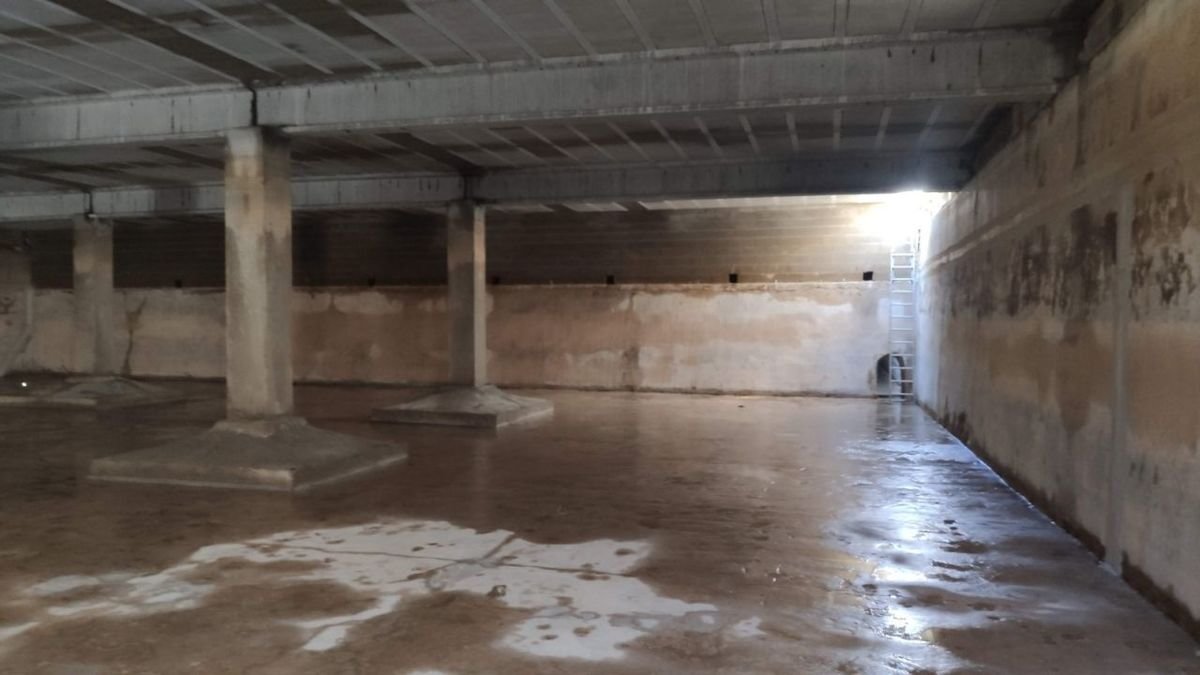 Imatge d’arxiu de l’interior d’un dels vasos del dipòsit. - A. P. A.