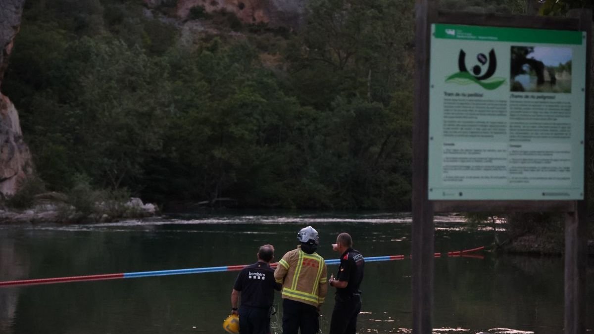 Dos jóvenes fallecieron el pasado 21 de junio en el río Segre en Camarasa. - AMADO FORROLLA
