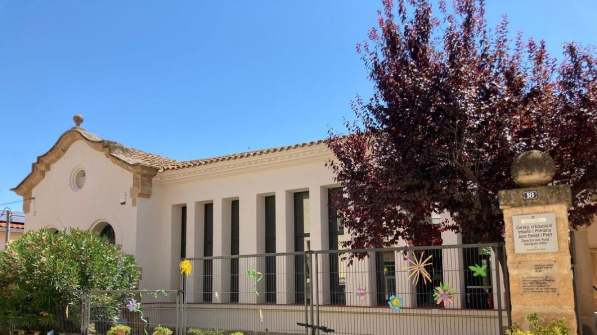 L’escola dels Torms construïda per la Mancomunitat. - AJUNTAMENT DELS TORMS