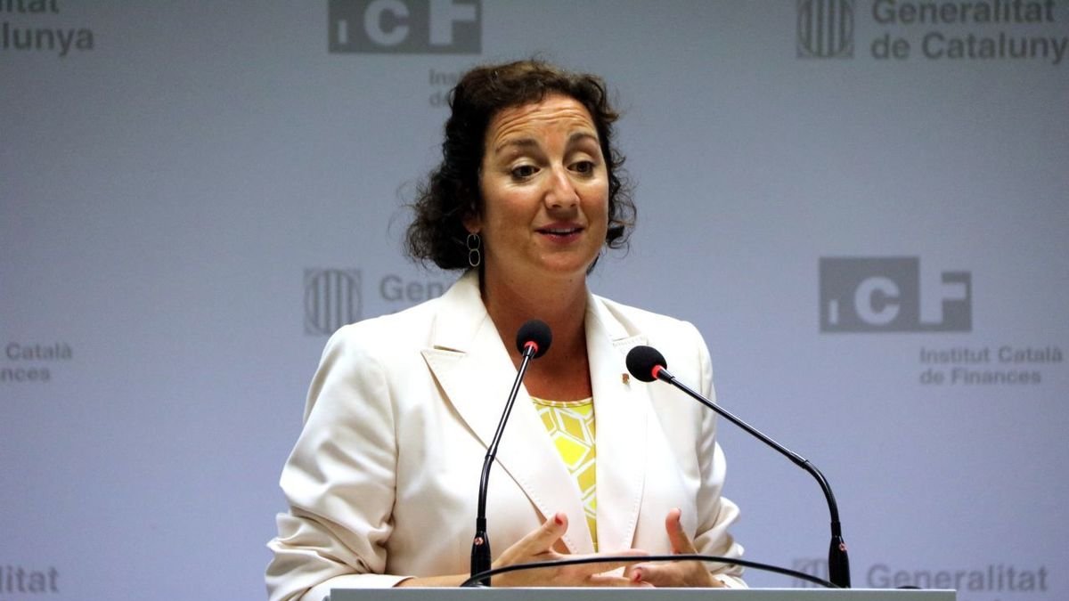 La consellera d’Economia, Alícia Romero, explica que l’IRPF representa un gran repte. - ACN