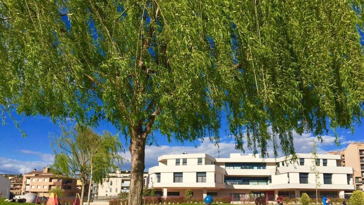 Las instalaciones de la residencia de Almacelles al lado del Parc d’Europa. - SEGRE