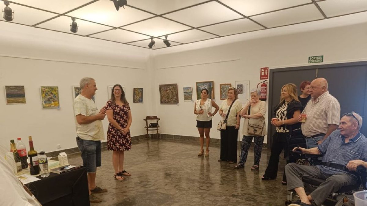 Exposición de Agustí Sellart en la sala L’Estudi 76 de Balaguer - PAERIA BALAGUER