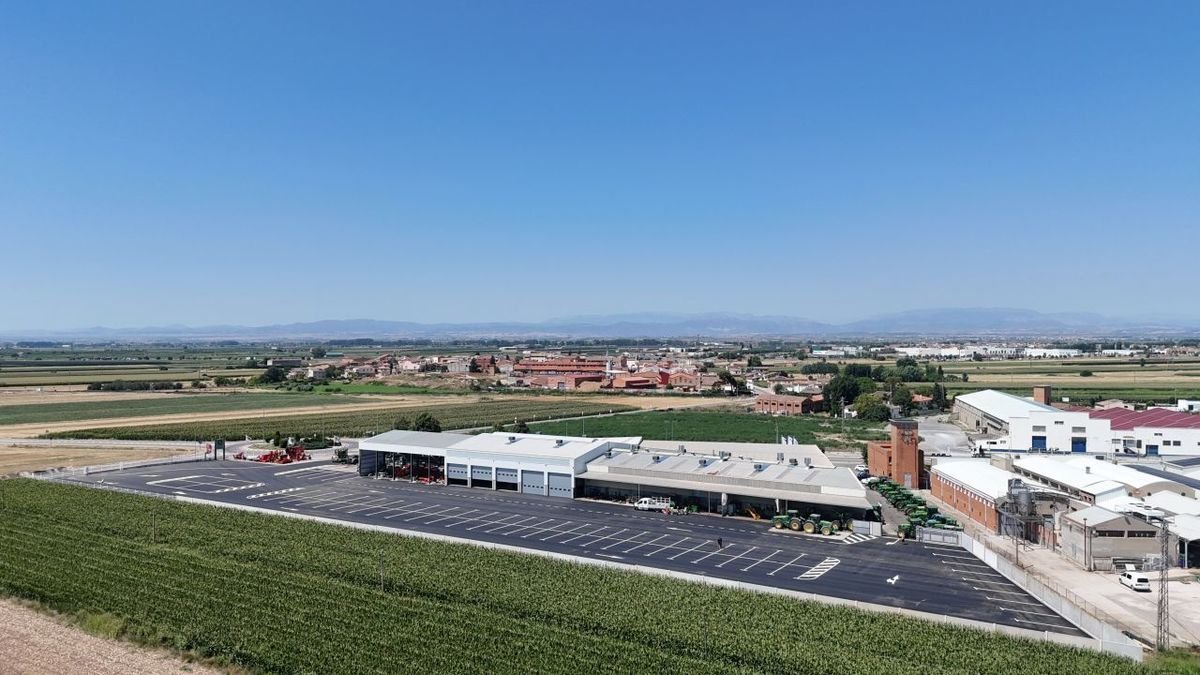 La amplicación de la sede de Fondarella. - VICENS MAQUINÀRIA AGRÍCOLA