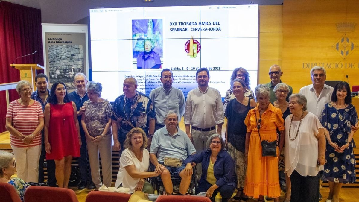 La sala d’actes de la Diputació va acollir ahir la inauguració de la 22a edició de la trobada. - GERARD HOYAS