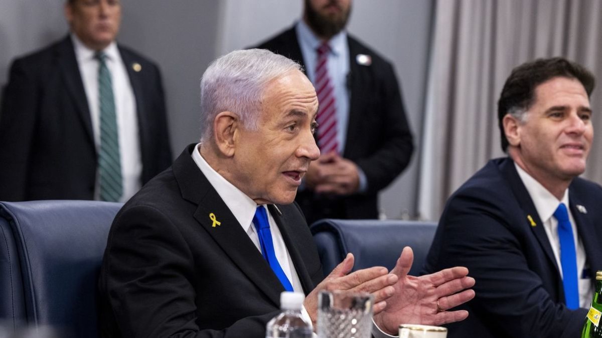 El primer ministro israelí, Benjamín Netanyahu, ha sacado adelante su plan. - EFE/EPA/SHAWN THEW