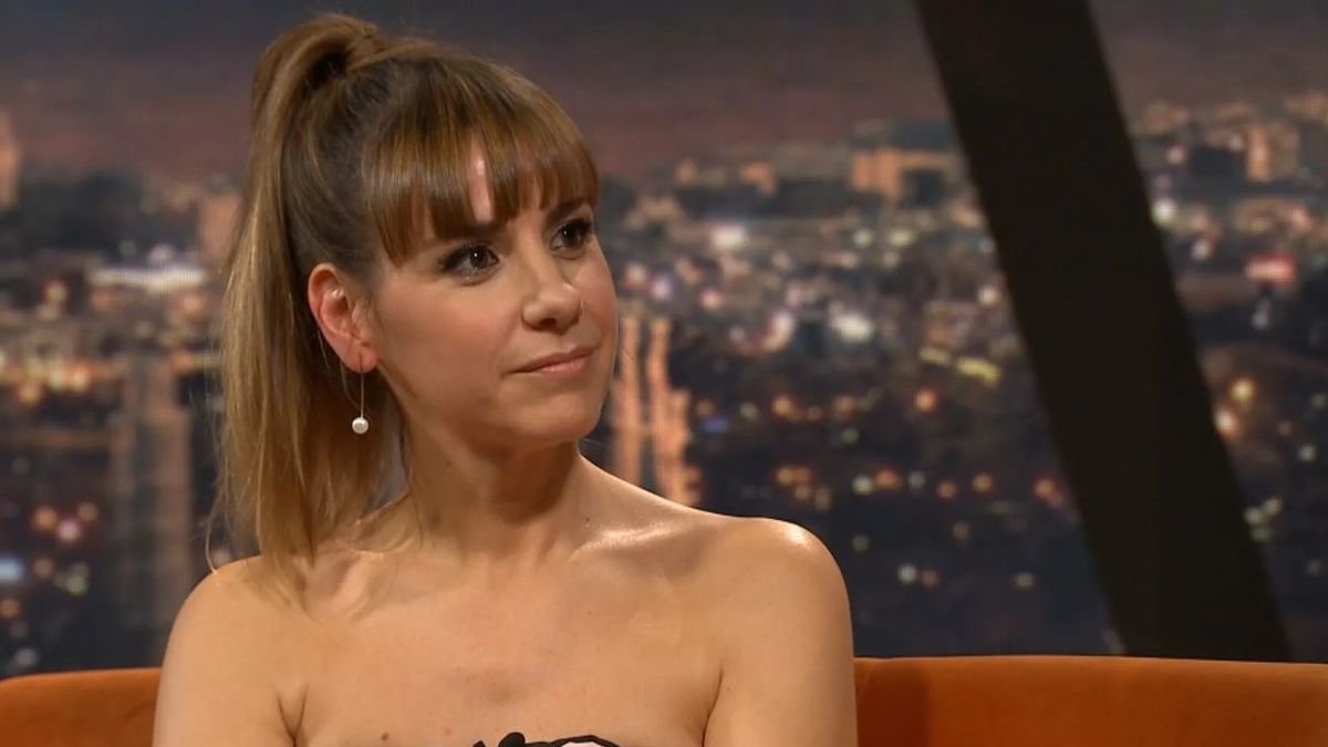 Bibiana Ballbè, durante su visita a ‘Col·lapse’. - 3CAT