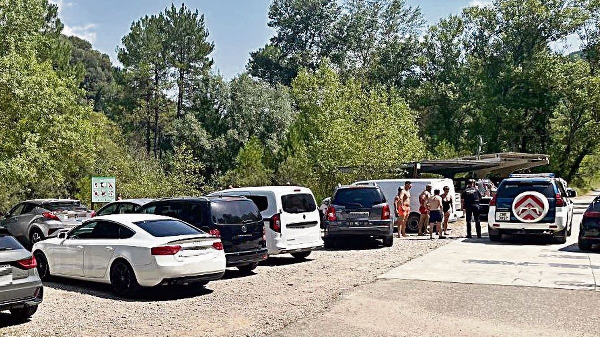 Inspecció dels Mossos a la Ribera Salada, al Solsonès. - MOSSOS D’ESQUADRA