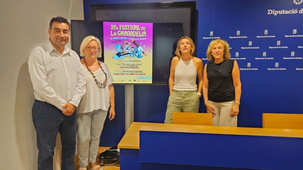 Presentació ahir a la diputació del Festival de la Granadella. - DIPUTACIÓ DE LLEIDA