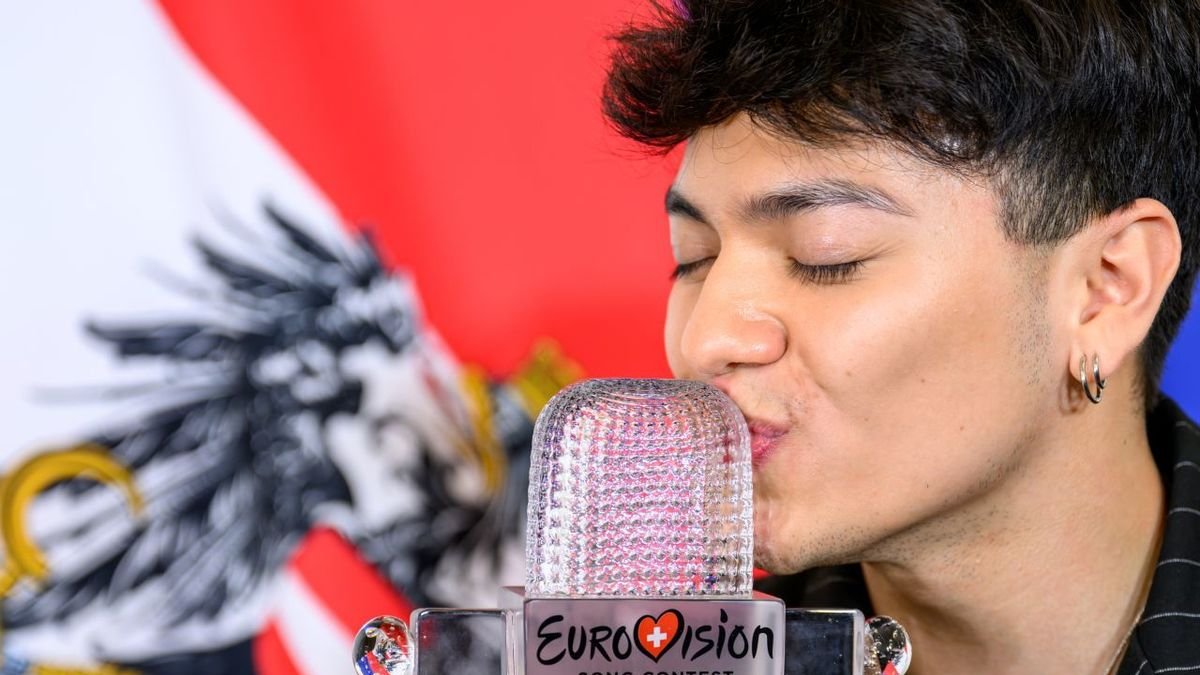 El cantante JJ, ganador de la edición de este año. - EFE/EPA/MAX SLOVENCIK