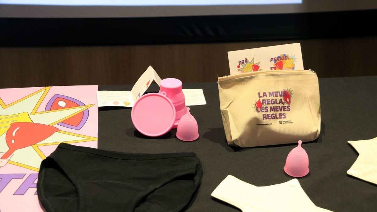 Productos de la iniciativa “La meva regla, les meves regles”. - ACN