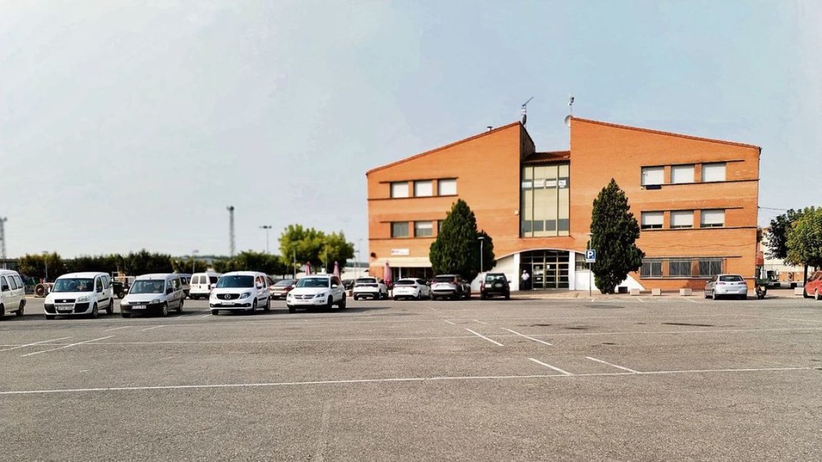 La plaça d’Aitona que es dedicarà a Pol Guàrdia, el jove que va morir l’any passat. - A.A.