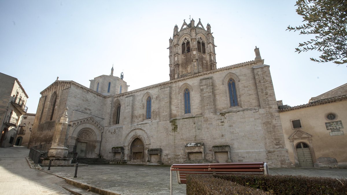 Una vista del monestir de Vallbona de les Monges.