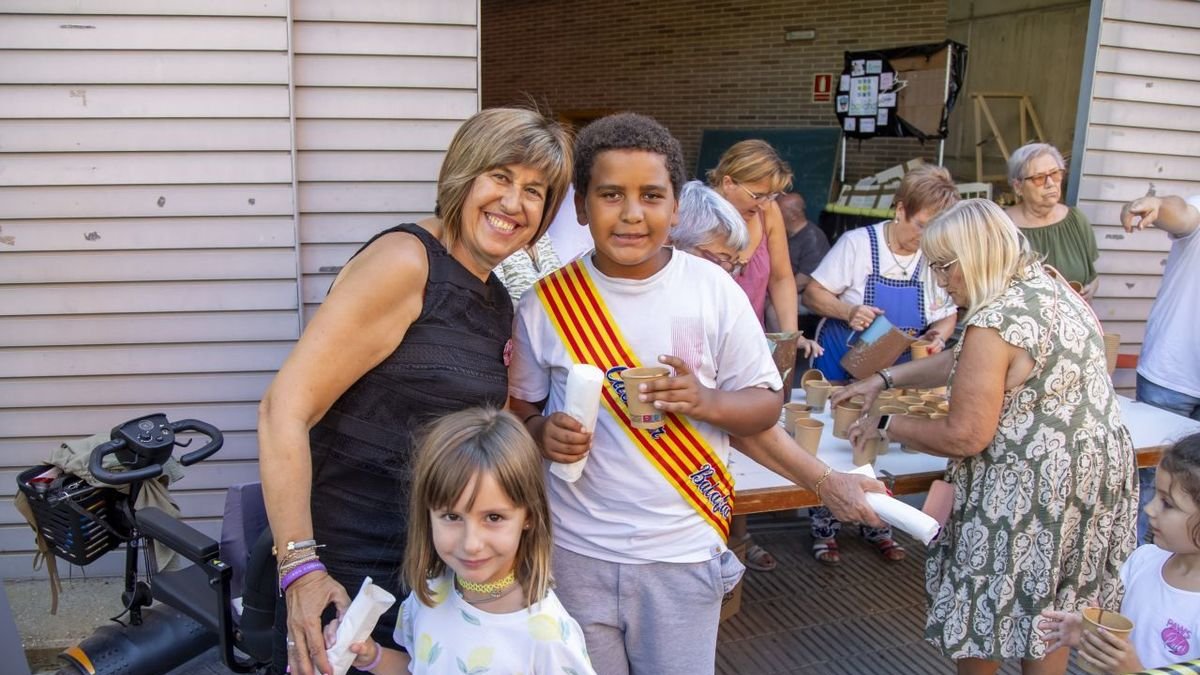 La chocolatada, plato fuerte en Balàfia - JORDI ECHEVARRIA