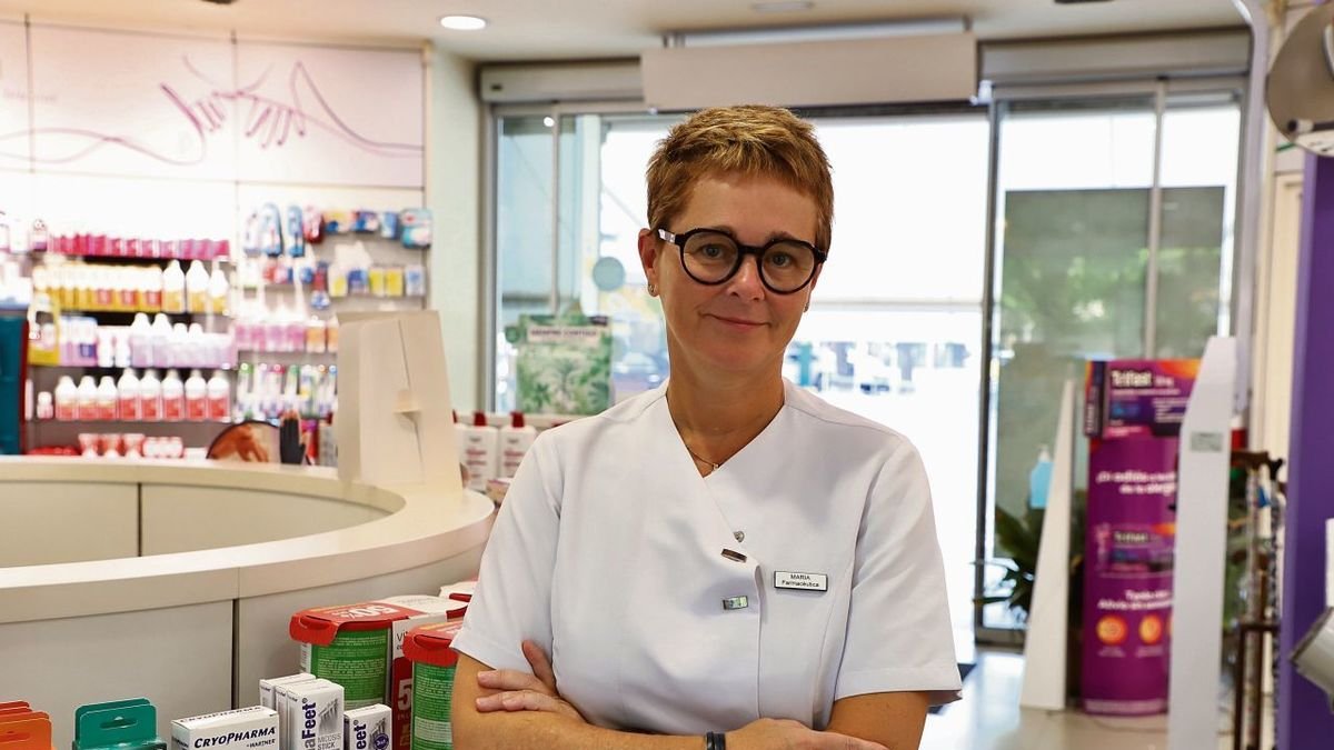 Maria Enrique-Tarancón, presidenta del Col·legi de Farmacèutics i titular de la farmàcia Delmàs. - MADGALENA ALTISENT