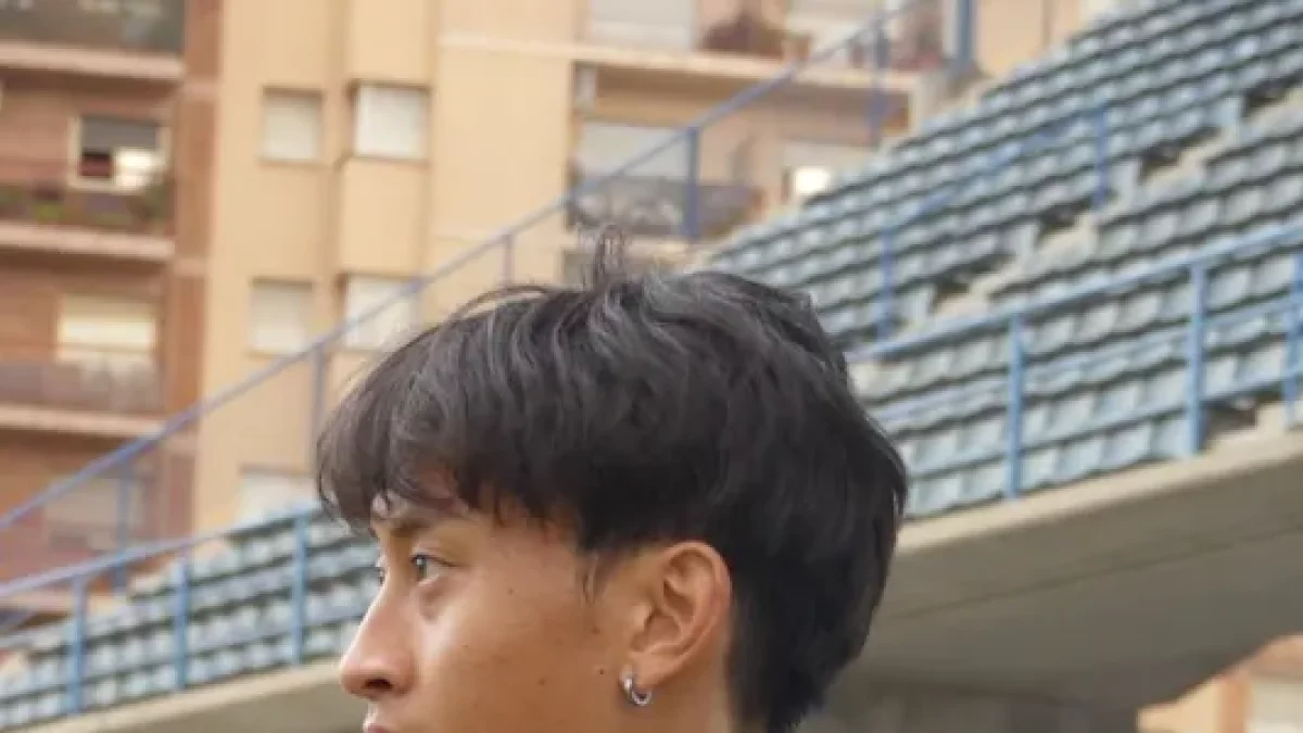 Haruto Kimura, el nuevo fichaje que anunció ayer el Lleida. - LLEIDA CF