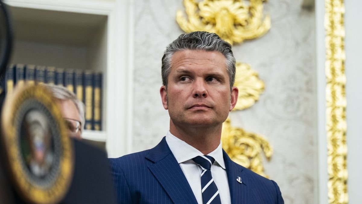 El secretario de Defensa de EEUU, Pete Hegseth, en la Casa Blanca. - EFE