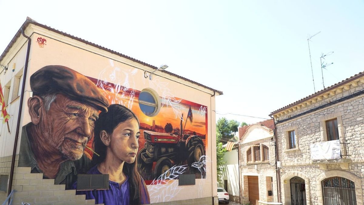 Piden votos para que un mural gane un concurso internacional - MAGDALENA ALTISENT