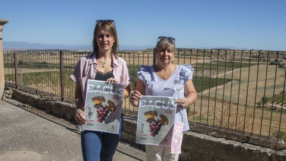 La 35 Festa de la Verema i el Vi de Verdú se celebrará del 26 al 28 de septiembre. - LAIA PEDRÓS