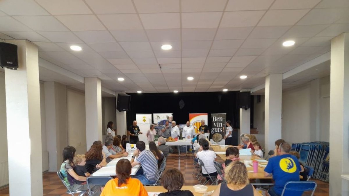 El taller celebrat al casal d’Àger dissabte passat. - CC NOGUERA